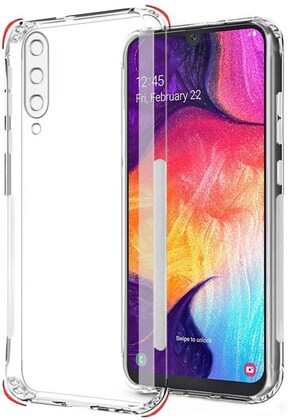 VAKIBO Premium Clear 1.5MM Thick Transparent Soft TPU Rubber Back Cover Case With Camera Protection Suitable for Samsung Galaxy A70