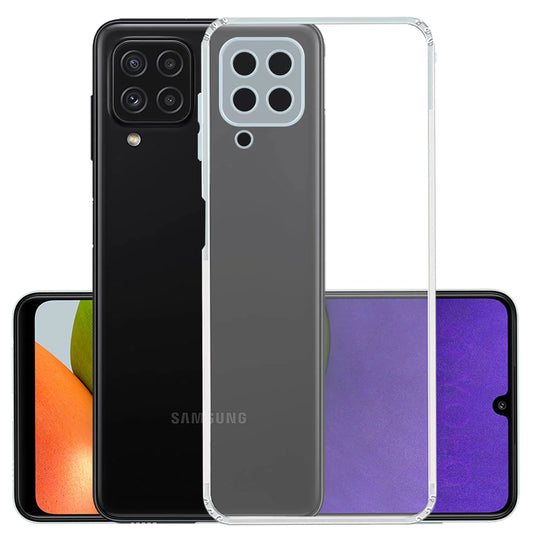 VAKIBO Premium Clear 1.5MM Thick Transparent Soft TPU Rubber Back Cover Case With Camera Protection Suitable for Samsung Galaxy F62