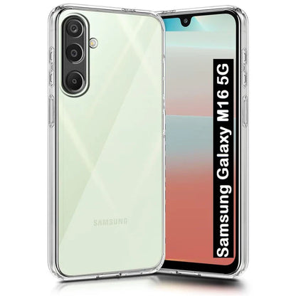 VAKIBO Transparent Back Cover Case Suitable for Samsung Galaxy F16
