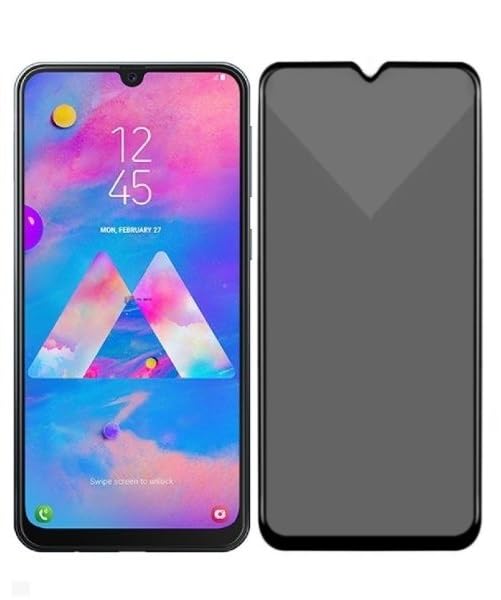 Super Premium Quality Tempered Glass Screen Guard Protector With Black Border Suitable For Samsung Galaxy M30