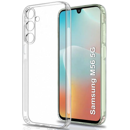 VAKIBO Premium Clear 1.5MM Thick Transparent Soft TPU Rubber Back Cover Case With Camera Protection Suitable for Samsung Galaxy F56
