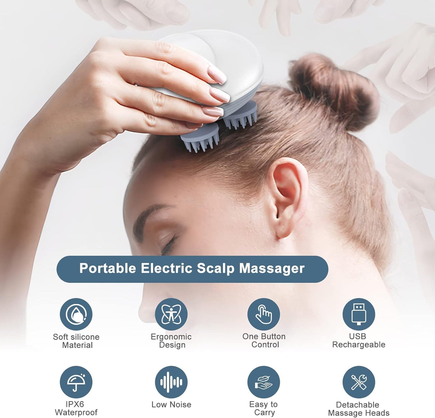 Realxing Smart Scalp Massager