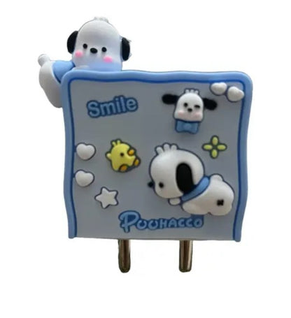 3D Cute Doggy Protective Charger Case For Apple 18/20W Charger D7