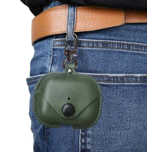 AIRPOD PRO1-2 CASE LEATHER TYPE(Green)