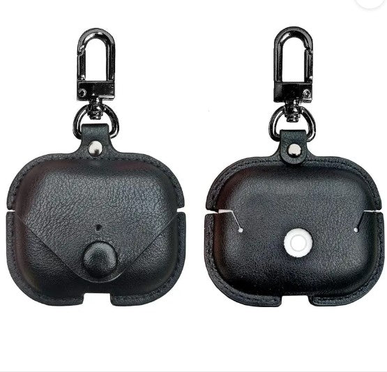 AIRPOD PRO1-2 CASE LEATHER TYPE(Black)