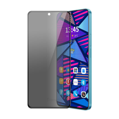 Super Premium Quality Tempered Glass Screen Guard Protector With Black Border Suitable For Tecno Camon 19