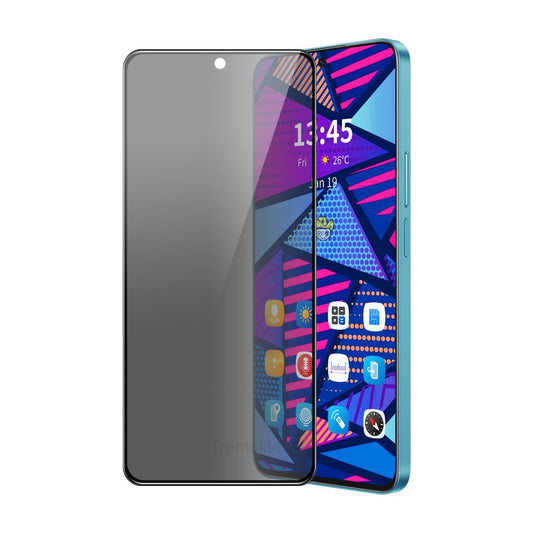 Super Premium Quality Tempered Glass Screen Guard Protector With Black Border Suitable For Tecno Camon 19 Pro