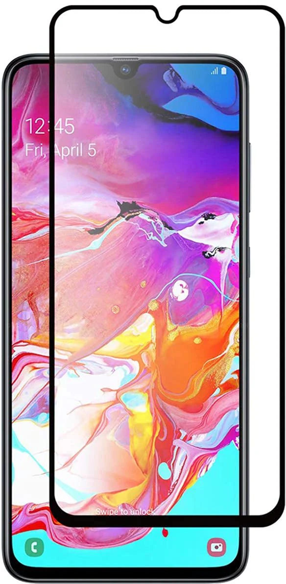 Super Premium Quality Tempered Glass Screen Guard Protector With Black Border Suitable For Vivo Y36