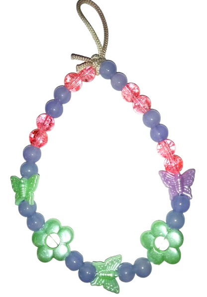 Women Strap Durable Cell Phone Charm Anti-Lost Phone Lanyard Charm Strap Chain Phone Chain Accessories Cute Fashion(MIX DESIGN)(MIX COLOUR)(Pack of 1)