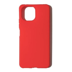 VAKIBO Red Coloured Back Cover Case Suitable for Mi 11 Lite