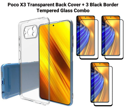 VAKIBO Super Premium Soft TPU Transparent Case With Dustplug,Side Grip,Corner Protection,lanyard Cuts,Camera Protection Suitable for Poco X3