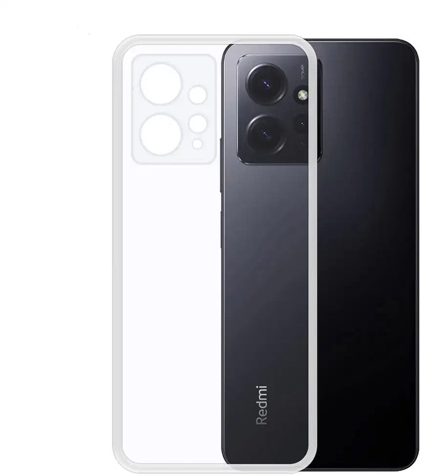 VAKIBO Premium Clear 1.5MM Thick Transparent Soft TPU Rubber Back Cover Case With Camera Protection Suitable for Mi Redmi Note 12 4G