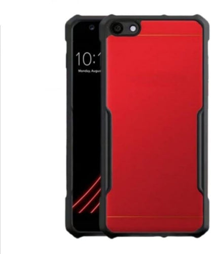 VAKIBO Super Premium Black Border Transparent Case With Corner Protection & Camera Protection Suitable for Vivo Y71