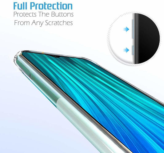 VAKIBO Super Premium Soft TPU Transparent Case With Dustplug,Side Grip,Corner Protection,lanyard Cuts,Camera Protection Suitable for Oneplus 7