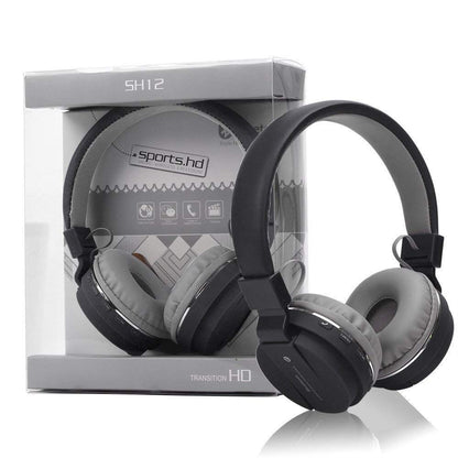 SH 12 BLUETOOTH HEADPHONE(Assorted Colour)