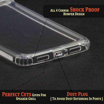 VAKIBO Super Premium Soft TPU Transparent Case With Dustplug,Side Grip,Corner Protection,lanyard Cuts,Camera Protection Suitable for Google Pixel 8