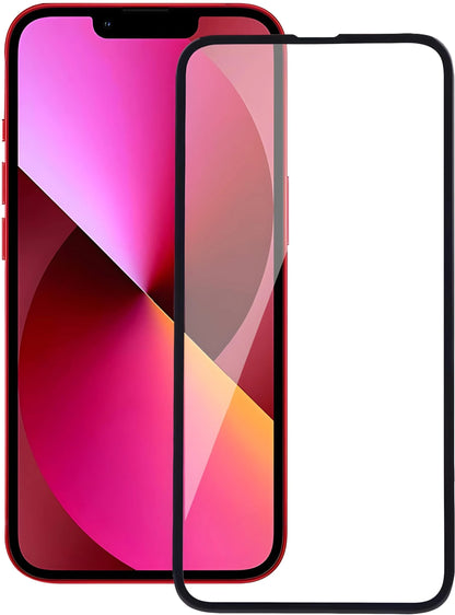 Super Premium Quality Tempered Glass Screen Guard Protector With Black Border Suitable For iPhone 14