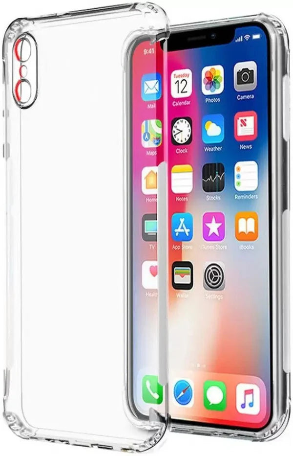 VAKIBO Transparent Back Cover Case Suitable for iPhone XS