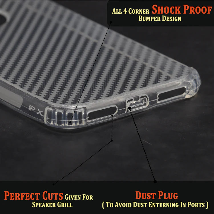 VAKIBO Transparent Back Cover Case Suitable for iPhone XS