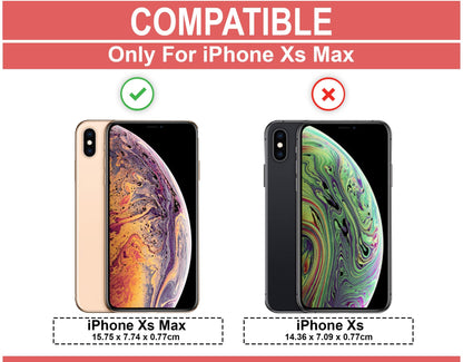 VAKIBO Best Selling Black and Transparent Back Cover Case Made With Soft TPU and Acrylic With 4 Corner and Camera Protection Suitable for Apple iPhone XS Max