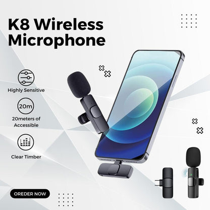 K-8 Wireless Collar Microphone C-TYPE(1Mic)
