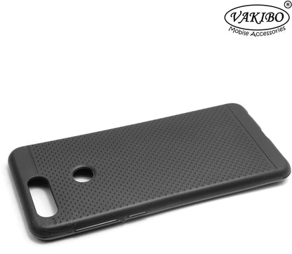 VAKIBO Dotted Design Black Coloured Soft TPU Back Cover Case Suitable for Lenovo K9