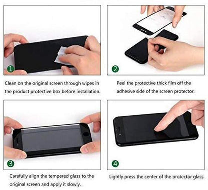 Super Premium Quality Tempered Glass Screen Guard Protector With Black Border Suitable For Vivo S1
