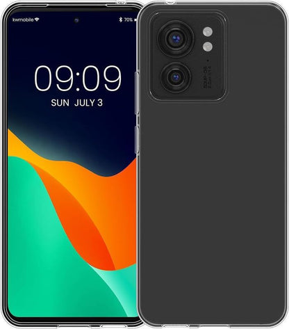 VAKIBO Premium Clear 2MM Thick Transparent Soft TPU Rubber Back Cover Case With Camera Protection Suitable for Moto Edge 40