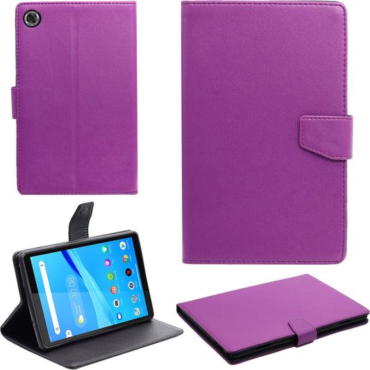 VAKIBO Mercury Premium Purple Coloured made With Canvas and TPU Flip Cover Case Suitable for Moto Tab G20