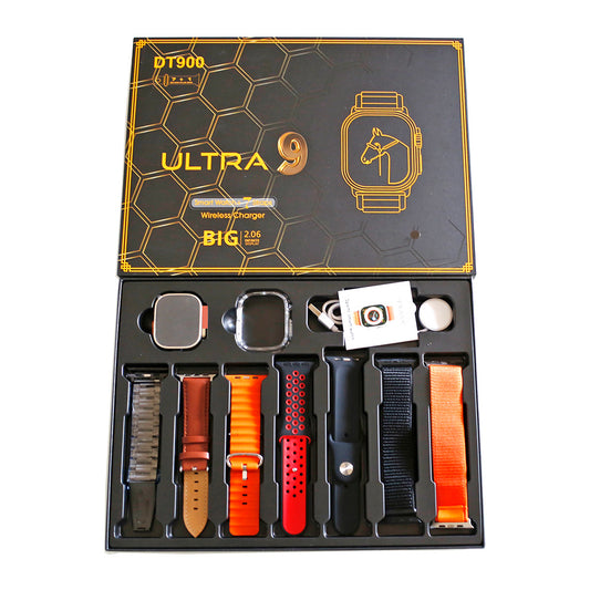 7 in 1 Smart Watch Black