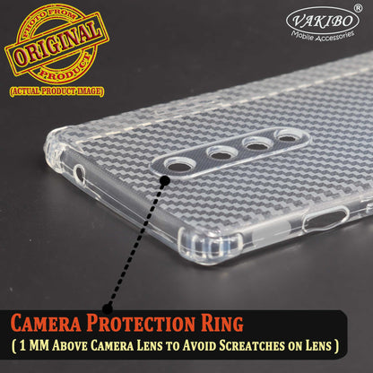 VAKIBO Transparent Back Cover Case Suitable for OnePlus 8