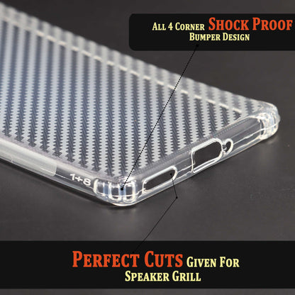 VAKIBO Transparent Back Cover Case Suitable for OnePlus 8