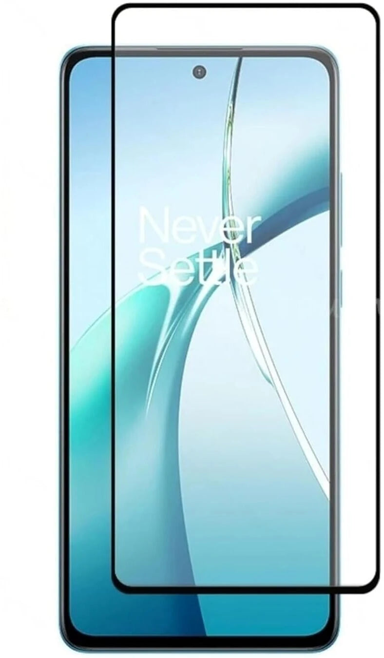 Super Premium Quality Tempered Glass Screen Guard Protector With Black Border Suitable For OnePlus Nord CE4 Lite