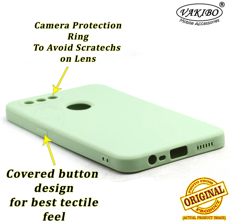 VAKIBO Pista Coloured Back Cover Case Suitable for Realme C1