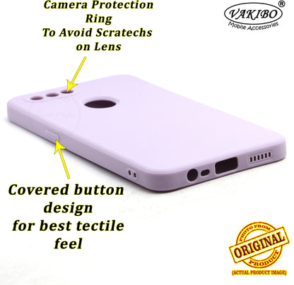 VAKIBO Purple Coloured Back Cover Case Suitable for Oppo A3s