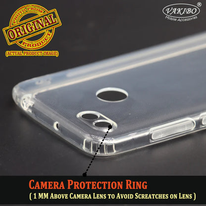 VAKIBO Super Premium Soft TPU Transparent Case With Dustplug,Side Grip,Corner Protection,lanyard Cuts,Camera Protection Suitable for Oppo A93 5G