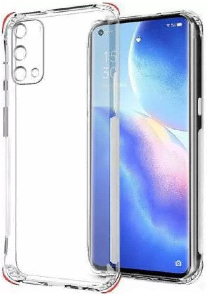 VAKIBO Super Premium Soft TPU Transparent Case With Dustplug,Side Grip,Corner Protection,lanyard Cuts,Camera Protection Suitable for Oppo A74