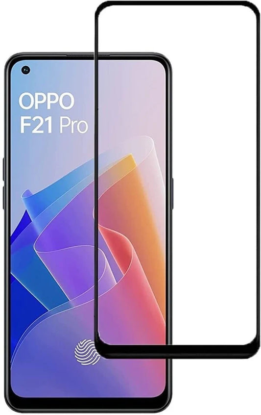 Super Premium Quality Tempered Glass Screen Guard Protector With Black Border Suitable For Oppo Reno 7Z