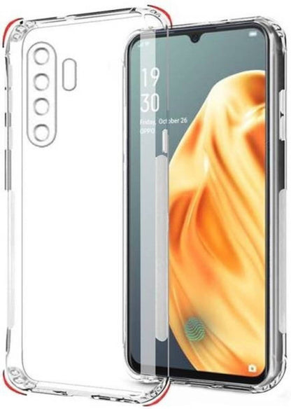 VAKIBO Super Premium Soft TPU Transparent Case With Dustplug,Side Grip,Corner Protection,lanyard Cuts,Camera Protection Suitable for Realme 6 Pro