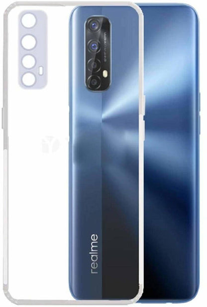 VAKIBO Super Premium Soft TPU Transparent Case With Dustplug,Side Grip,Corner Protection,lanyard Cuts,Camera Protection Suitable for Realme Narzo 20 Pro
