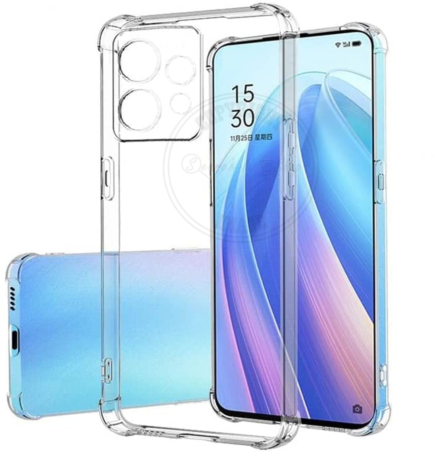 VAKIBO Premium Clear 2MM Thick Transparent Soft TPU Rubber Back Cover Case With Camera Protection Suitable for Realme 9 Pro