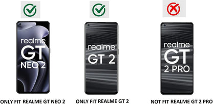 VAKIBO Premium Clear 1.5MM Thick Transparent Soft TPU Rubber Back Cover Case With Camera Protection Suitable for Realme GT Neo2