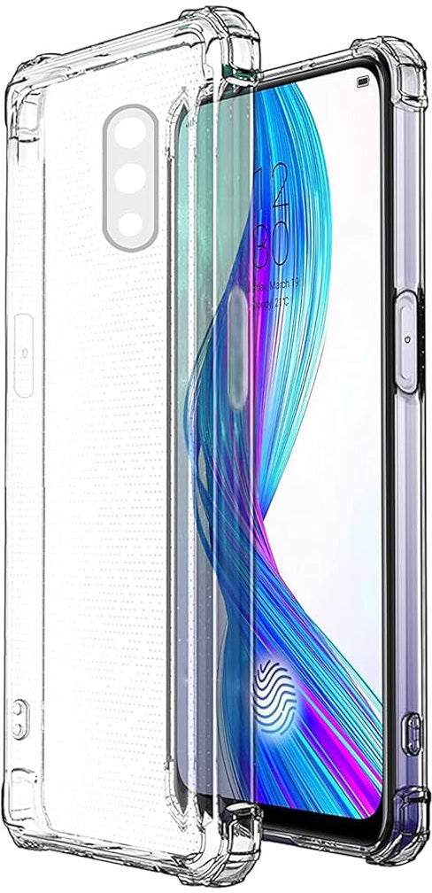 VAKIBO Super Premium Soft TPU Transparent Case With Dustplug,Side Grip,Corner Protection,lanyard Cuts,Camera Protection Suitable for Oppo K3