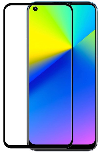 VAKIBO Super Premium Soft TPU Transparent Case With Dustplug,Side Grip,Corner Protection,lanyard Cuts,Camera Protection Suitable for Realme 7i