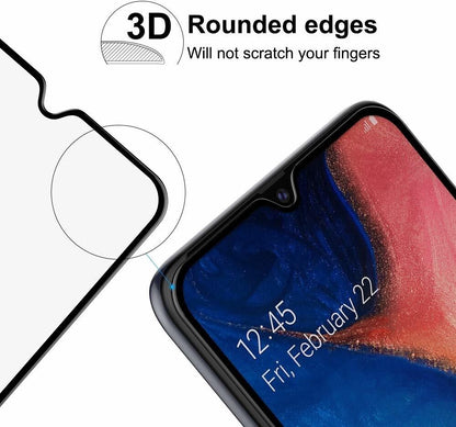 Super Premium Quality Tempered Glass Screen Guard Protector With Black Border Suitable For Samsung Galaxy M31