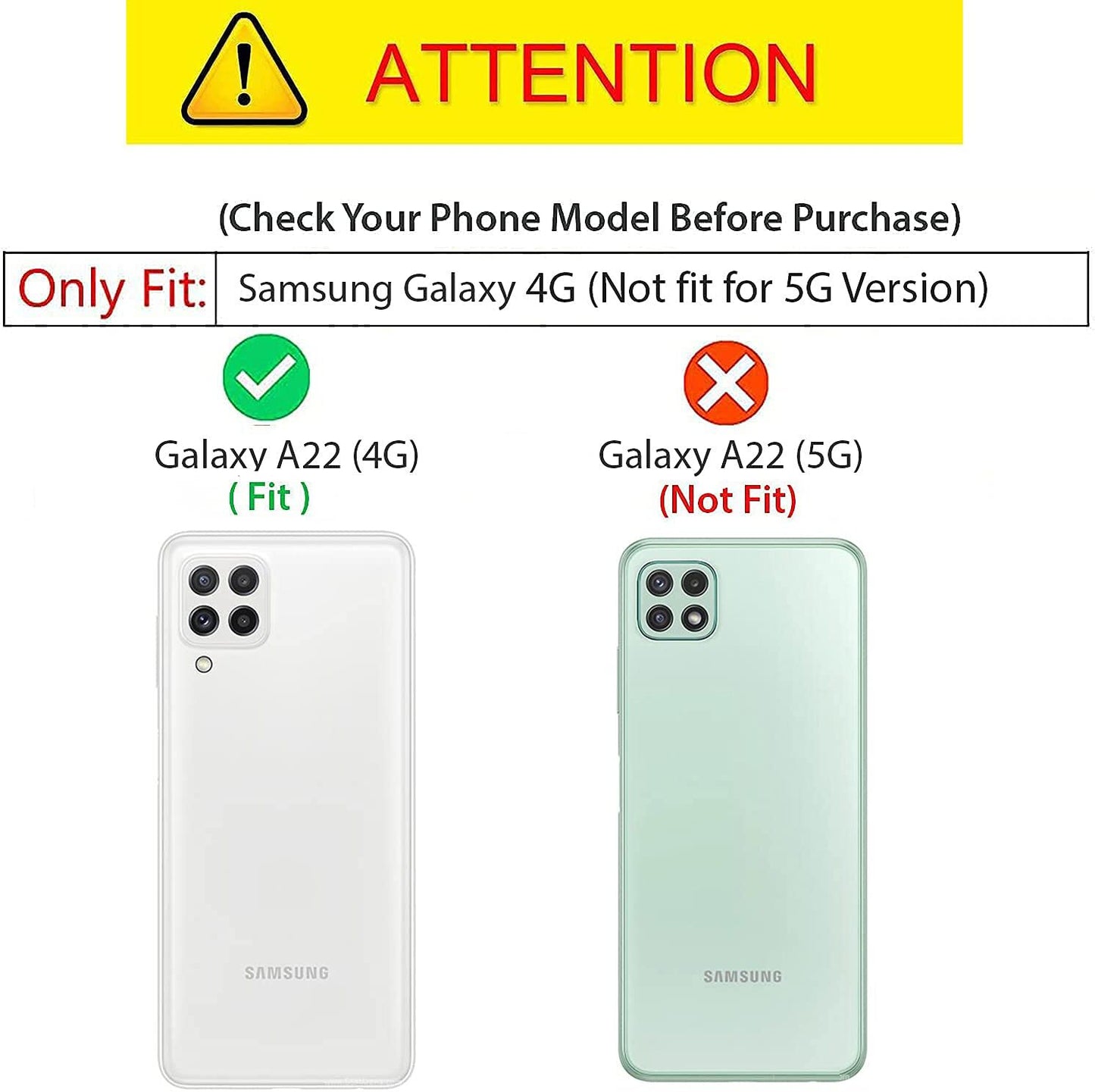 VAKIBO Best Selling Black and Transparent Back Cover Case Made With Soft TPU and Acrylic With 4 Corner and Camera Protection Suitable for Samsung Galaxy A22 4G