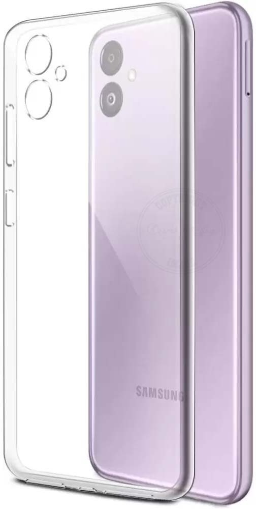 VAKIBO Premium Clear Transparent Soft TPU Rubber Back Cover Case With Camera Protection Suitable for Samsung Galaxy F14