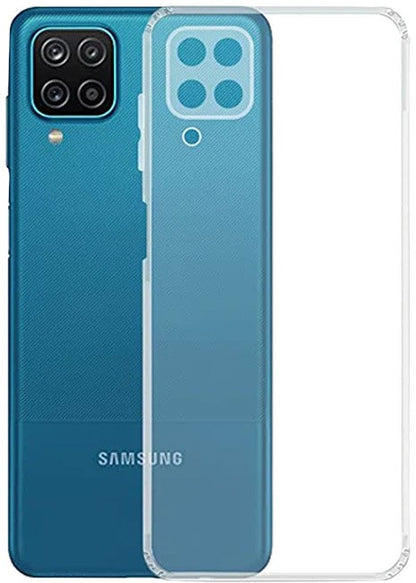 VAKIBO Super Premium Soft TPU Transparent Case With Dustplug,Side Grip,Corner Protection,lanyard Cuts,Camera Protection Suitable for Samsung M53