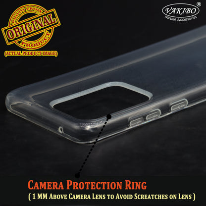 VAKIBO Premium Clear 2MM Thick Transparent Soft TPU Rubber Back Cover Case With Camera Protection Suitable for Samsung Galaxy S20 Ultra