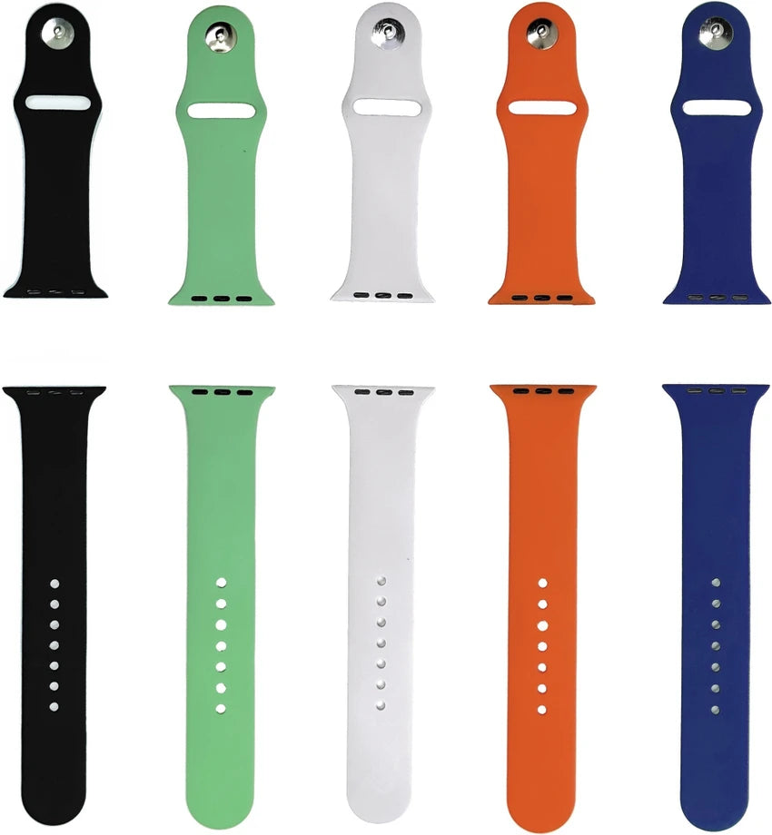 Watch Belt With Steel Button(mix colour)